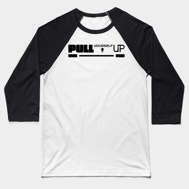 Pull up calisthenics Baseball T-Shirt by HyzoArt